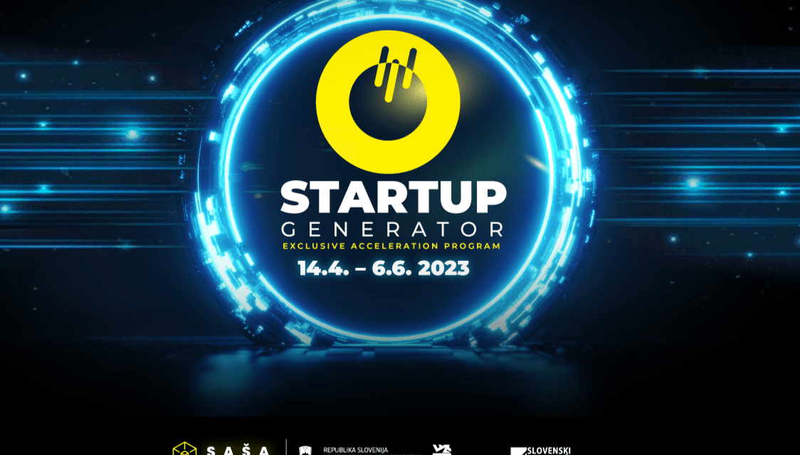 Odprte prijave v STARTUP GENERATOR 2023