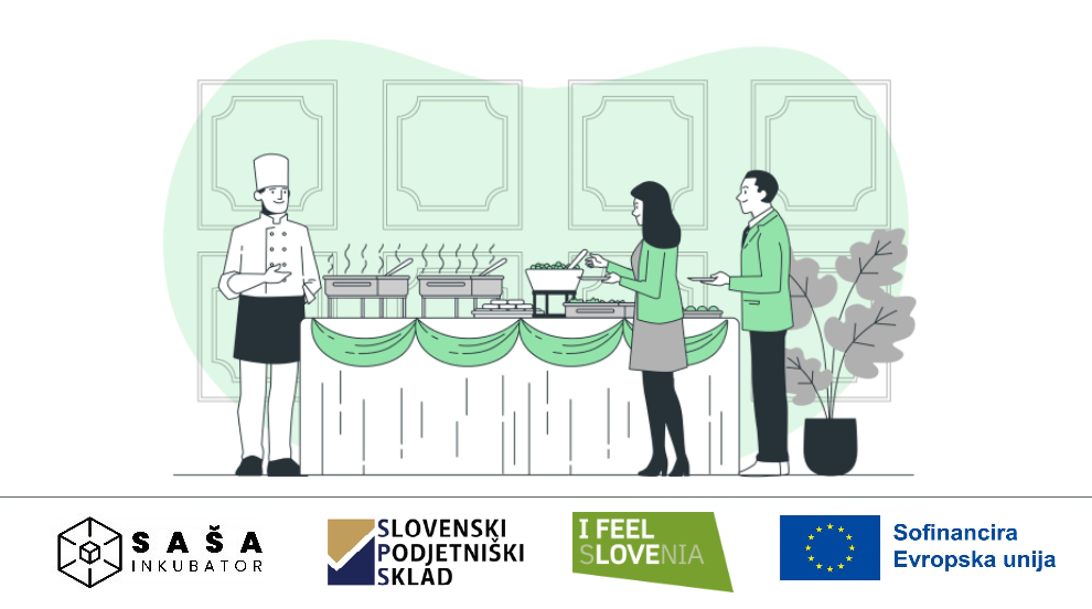 EN za zagotovitev prostora in pogostitve za program Startup Challenge