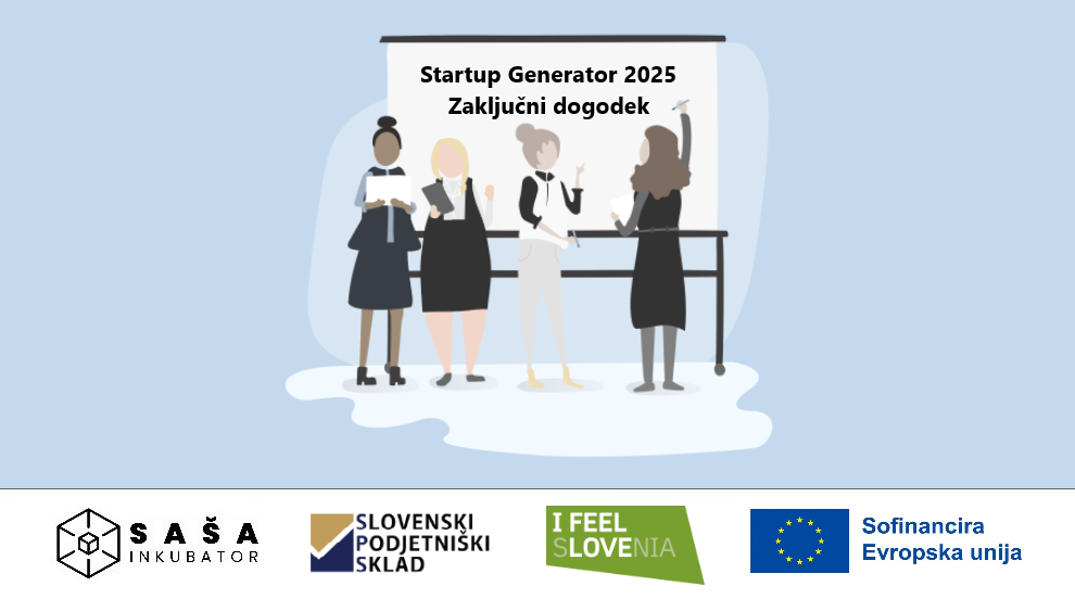 EN za organizacijo in izvedbo zaključnega dogodka Startup Generator 2025