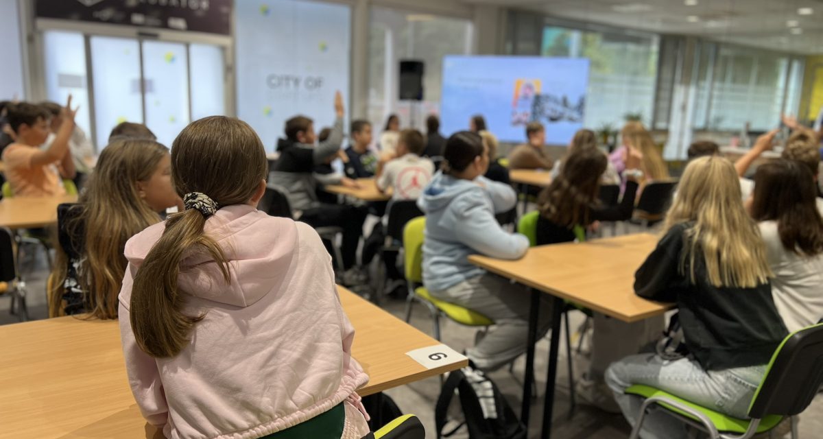 Startup vikend z osnovnošolci iz OŠ Loče