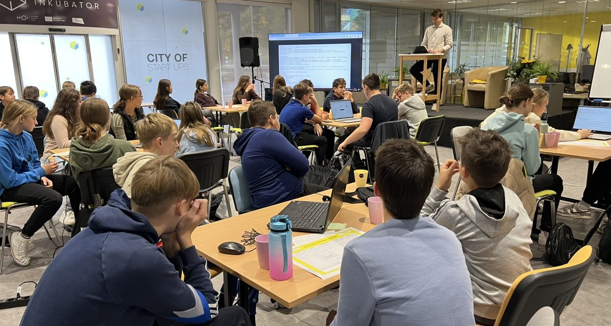 Z učenci OŠ Frana Kocbeka Gornji Grad zaključili sezono Startup vikendov