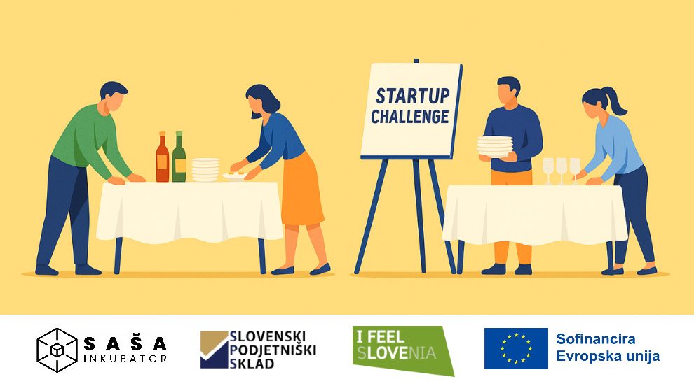 EN za zagotovitev prostora in pogostitve za program Startup Challenge